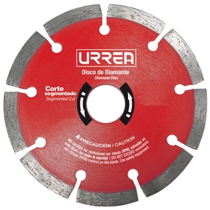 Disco de diamante segmentado Urrea
