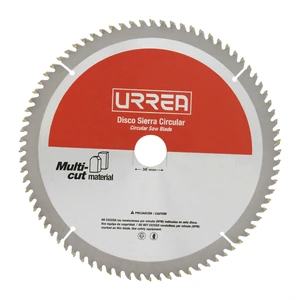 Urrea-DSA10100 / DSA10100 Disco para sierra circular para corte multi-material 100 dientes, 10" Urrea