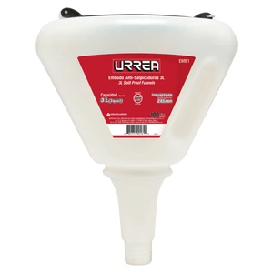 Urrea-EMB1 / EMB1 Embudo anti-salpicaduras de polipropileno 3 Lt Urrea