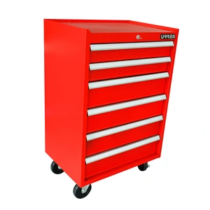 Urrea-EX27M6 / EX27M6 Gabinete móvil 6 gavetas color rojo serie EX 27" Urrea