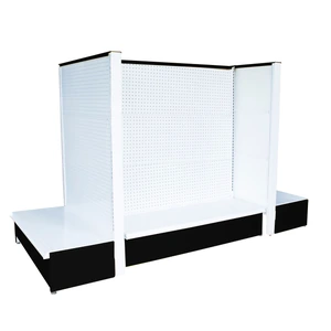 Urrea-GONC / GONC Góndola central panel metálico 200 cm x 100 cm x 140 cm