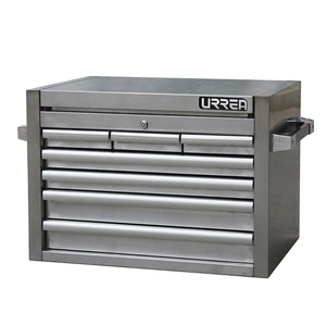 Urrea-H27S7S / H27S7S Gabinete acero inoxidable superior 7 gavetas serie H 27" Urrea