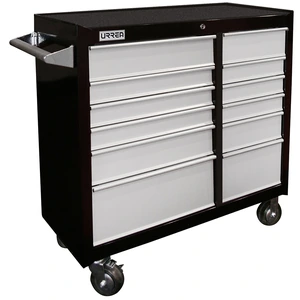 Urrea-H41M12 / H41M12 Gabinete móvil 12 gavetas color negro serie H 41" Urrea