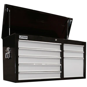 Urrea-H41S8 / H41S8 Gabinete superior 8 gavetas color negro serie H 41" Urrea