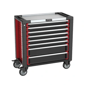 Urrea-HD35M8 / HD35M8 Gabinete móvil 8 gavetas color rojo y negro serie HD 35" Urrea