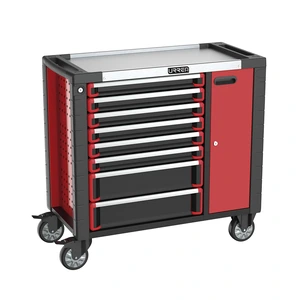 Urrea-HD38M8 / HD38M8 Gabinete móvil 8 gavetas color rojo y negro serie HD 38" Urrea