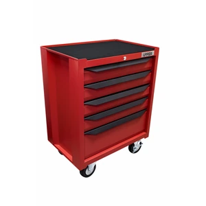 Urrea-IN27M5 / IN27M5 Gabinete móvil con 5 gavetas color rojo y negro 27" serie IN Urrea