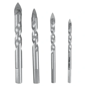 Juego de brocas para vidrios y azulejos, 4 piezas Urrea
