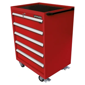 Urrea-MP28M5 / MP28M5 Gabinete móvil 5 gavetas color rojo serie MP 28" Urrea