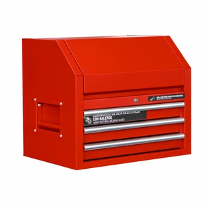 Urrea-P27S3 / P27S3 Gabinete superior 3 gavetas co lor rojo serie P 27 in