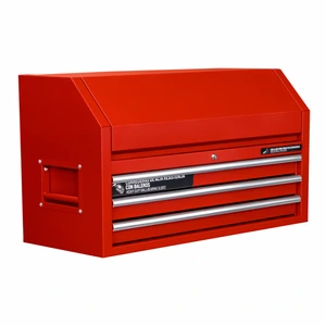 Urrea-P41S3 / P41S3 Gabinete superior 3 gavetas co lor rojo serie P 41 in