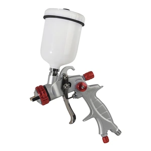 Pistola para pintar con alimentación de gravedad, capacidad 100 ml, 22 PSI Urrea