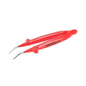 Pinza de precisión de 1000 V de 5-9/32" punta curva Urrea