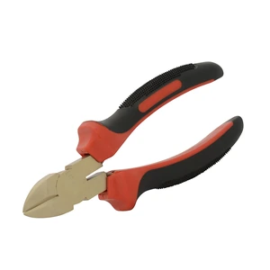 Urrea-UH206 / UH206 Pinza de bronce-aluminio antichispa con mango bimaterial de 6", de corte diagonal Urrea