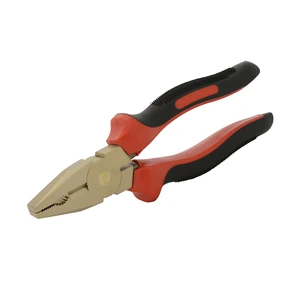 Urrea-UH268 / UH268 Pinza de bronce-aluminio antichispa con mango bimaterial de 8", para electricista Urrea