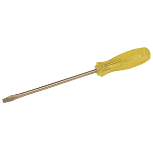 Urrea-UH9616 / UH9616 Destornillador de bronce-aluminio antichispa con mango ámbar, punta plana de 1/4" Urrea