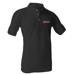 Playera tipo polo para caballero color negro talla Urrea