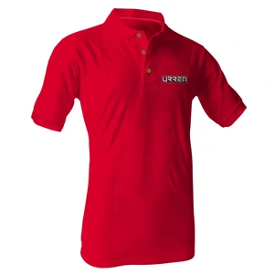 Playera tipo polo para caballero color rojo talla Urrea