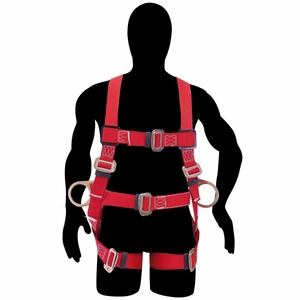 Urrea-USA6B / USA6B Arnés de seguridad de posicionamiento con cinturón, talla 40-44 Urrea
