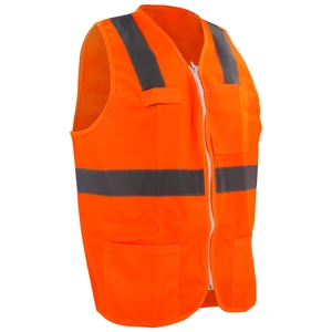Urrea-USCH54 / USCH54 Chaleco de seguridad cerrado de alta visibilidad naranja EEG Urrea