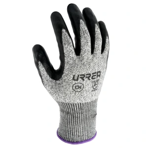 Guantes de fibra tipo Supraneema anti-corte con recubrimiento de nitrilo espumoso Urrea