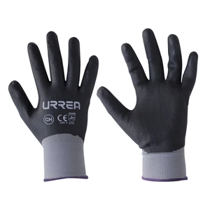 Guantes de nailon con recubrimiento de nitrilo espumoso Urrea