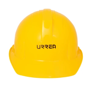 Urrea-USH01Y / USH01Y Casco de seguridad con ajuste de 4 puntos, color amarillo Urrea