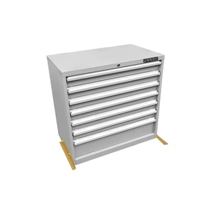 Urrea-X35F7 / X35F7 Gabinete modular fijo con 7 gavetas serie X 35" Urrea
