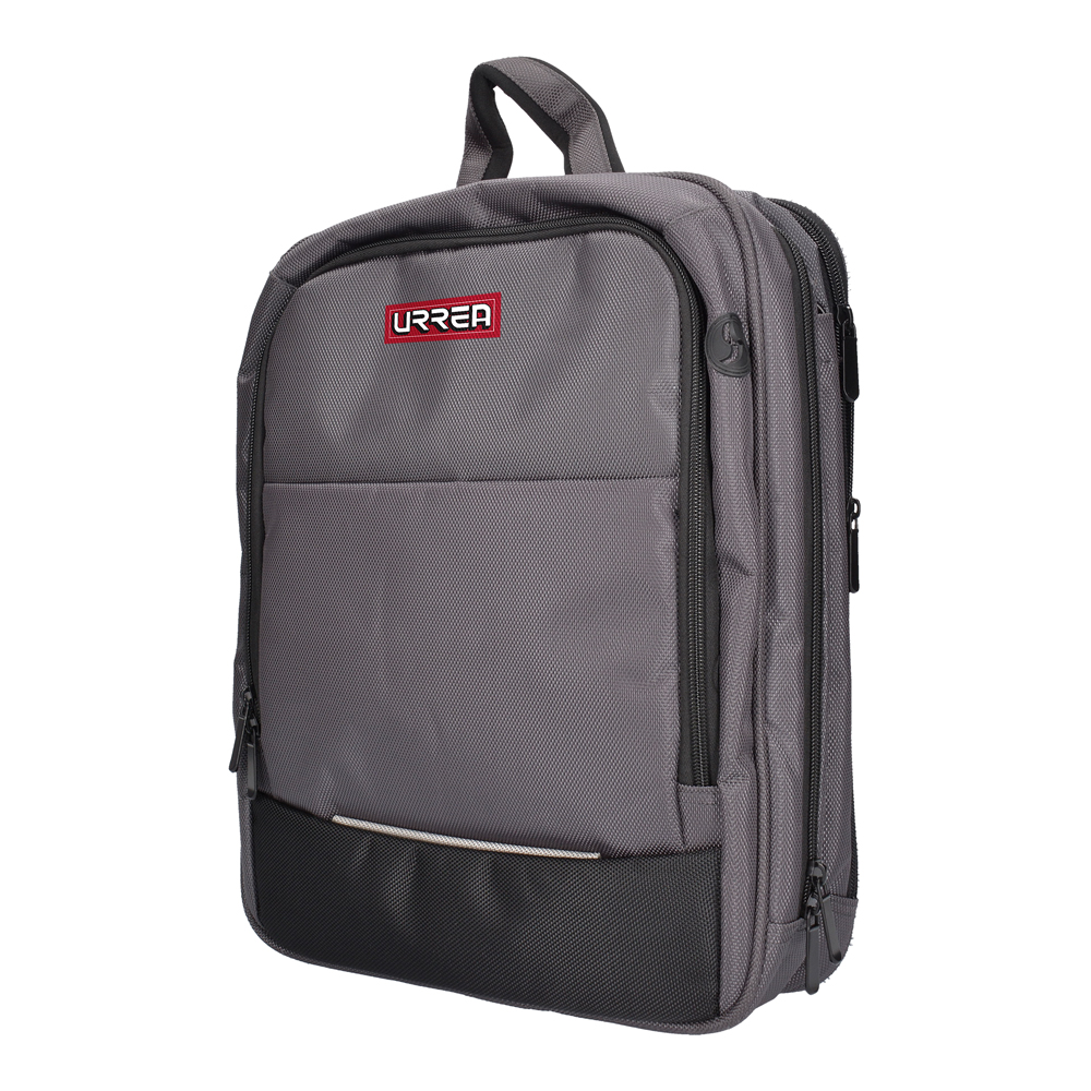 Urrea-PORTU / PORTU Mochila portafolio con compartimiento acolchonado para laptop y salida para audífonos Urrea