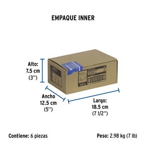Válvula check de latón de 1