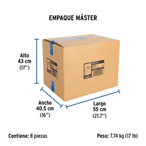 Válvula antirretorno de ABS de 4