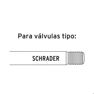 Inflador de cabeza doble, cuerda 1/4 NPT, Truper