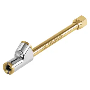 19089 / VAL-INF-1/4 Inflador de cabeza doble, cuerda 1/4 NPT, Truper