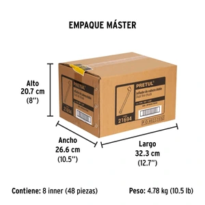 Inflador de cabeza doble, cuerda 1/4 NPT, Pretul