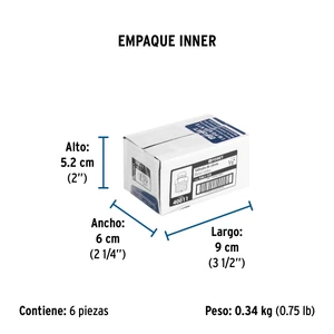 Válvula de alivio 1/2