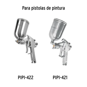 Vaso aluminio de repuesto para PIPI-411/420/421/422, TRUPER