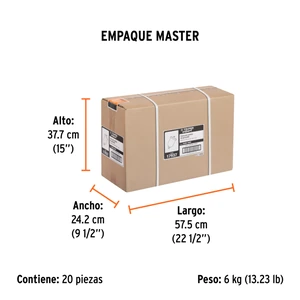 Vaso plástico de repuesto para PIPI-440X/420X, TRUPER EXPERT