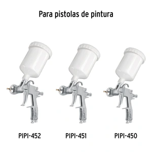 Vaso plástico de repuesto para PIPI-450/451/452, TRUPER
