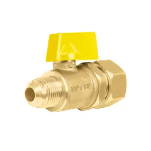 49116 / VG-554-B Foset Válvula de control latón para gas 3/8
