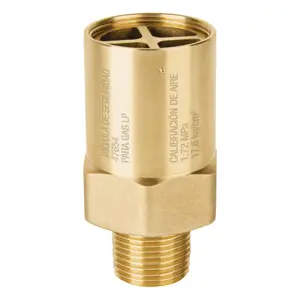 47654 / VGC-563 Foset Válvula externa de seguridad para tanque estacionario,3/4
