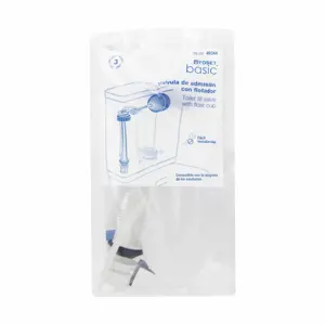 49344 / VW-005 Foset Válvula de llenado de plástico con flotador para tanque bajo