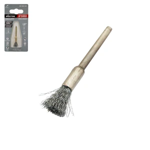 CEPILLO BROCHA DE CERDAS DE ACERO AL CARBON 1/8"
