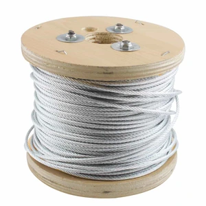 CABLE DE ACERO GALVANIZADO ROLLO 500M