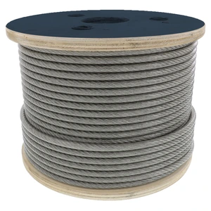WESTON-B-235 / B-235 CABLE DE ACERO ALMA DE FIBRA FC 6X26 1" ROLLO 500M