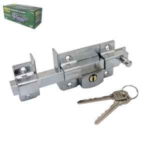 WESTON-BL-0620 / BL-0620 CERRADURA DE BARRA FIJA IZQUIERDA, 2 LLAVES TRADICIONALES (CAJA COLOR)