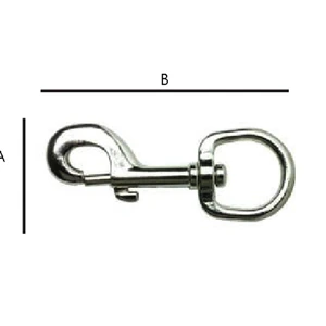 BANDOLA C/GANCHO NIQUELADO
