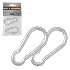GANCHO RAPIDO ACERO C/SEGURO ZINC