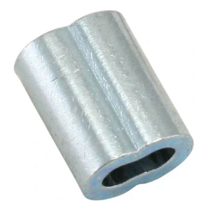 CASQUILLO DE ALUMINIO DOBLE