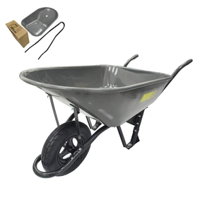 WESTON-CA-1017 / CA-1017 CARRETILLA LLANTA DE PU ANTIPONCHADURA 5.5 ft3 BASTIDOR TUBULAR