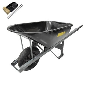 WESTON-CA-1020 / CA-1020 CARRETILLA LLANTA NEUMATICA 6 ft3 BASTIDOR TUBULAR CUADRADO